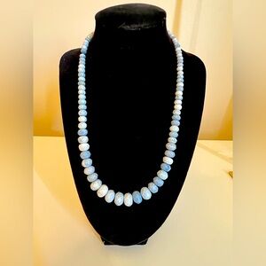 Jay King Blue Lace Agate Necklace